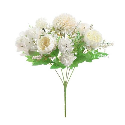Artificial Rose Flower Bouquet Fake Plant Bunch Wedding Party Home Garden Decor