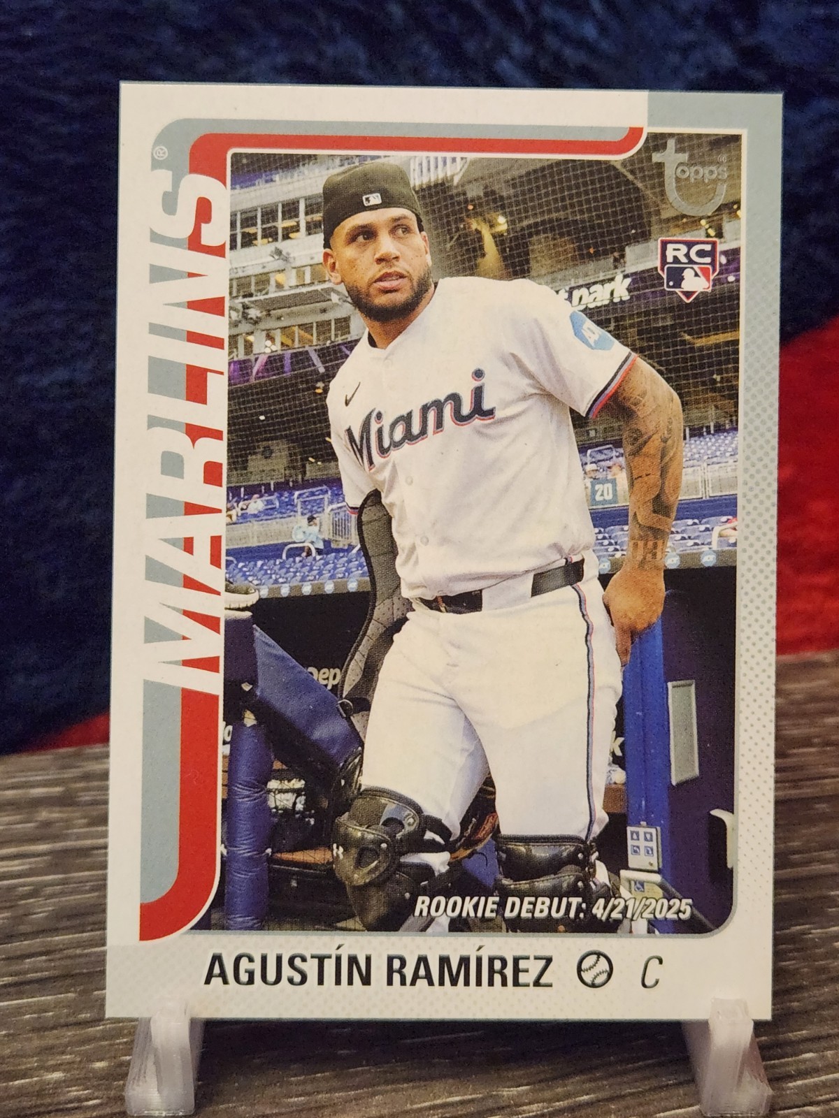 2025 Topps Update Vintage Stock - Agustin Ramirez, #US332 (RC) /99
