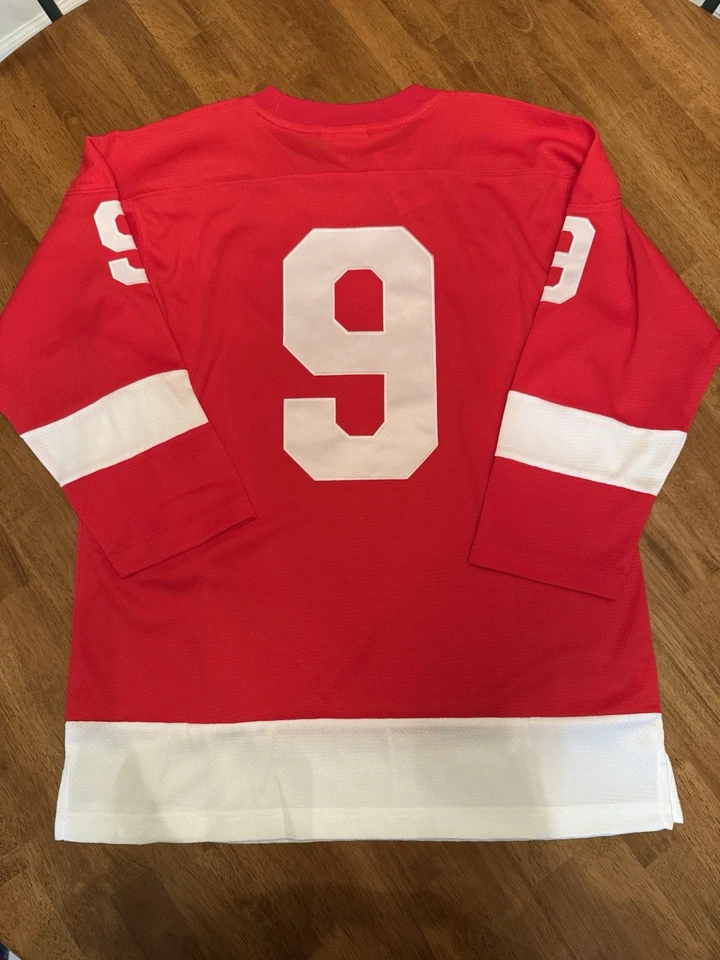 Camiseta deportiva Gordie Howe Detroit Red Wings 1960-61 Power Play Foto 2 de 4