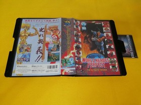 Neo Geo SNK  WORLD HEROES PERFECT Neogeo  AES SNK.