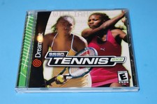 TENNIS 2K2 FOR SEGA DREAMCAST COMPLETE & TESTED! NEAR MINT DISC!