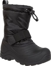 BIG KIDS 3  Northside Insulated  Waterproof Winter Snow Boots  "Frosty" Black