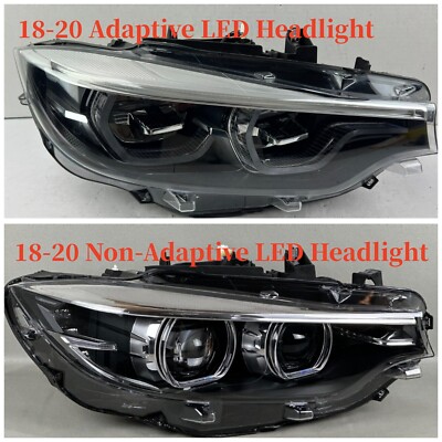 BMW F80 M3 F32 F82 M4 F36 430i 440i LED Headlight Yellow Angel