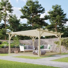 Wooden Garden Pergola Decking Kit - Premium Garden Structure