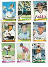 1979 O-PEE-CHEE Pick-A-Card Rudi Garr Howe McGraw Buckner Mazzilli Lyle Griffey 
