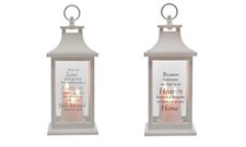 Image of Graveside Lantern LED Candle Thoughts Of You Family Remembrance Memorial