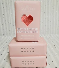 Castelbel Porto Peony Rose Scented Soap 3 Bars 10.5 oz Each