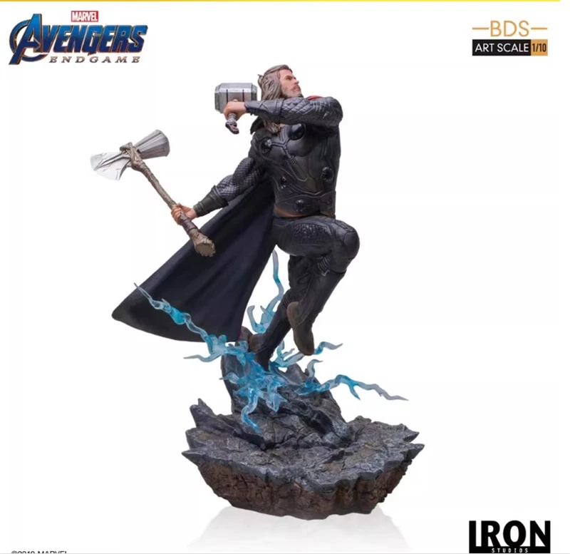 Iron Studios Avengers Endgame Thor Escala 1/10 10.6" Figura Modelo Estatua Decoración Foto 3 de 4
