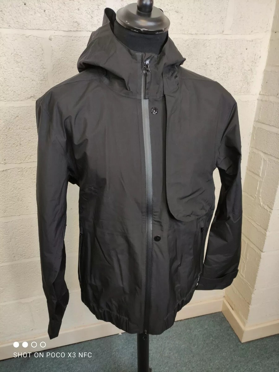 Stone Island Shadow Project Gore-Tex Paclite Jacket In Black