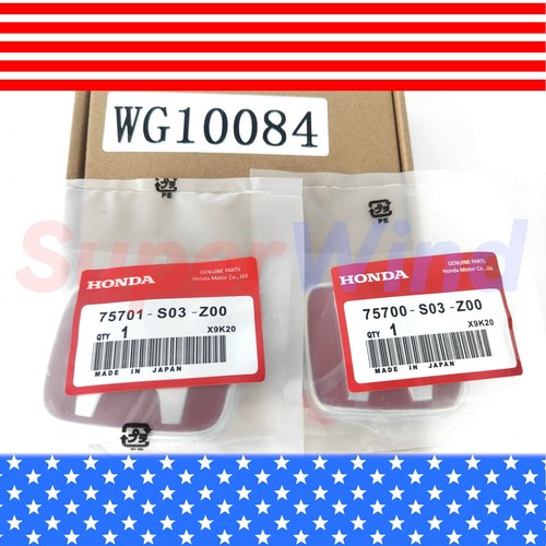 JDM Style Red H Emblems: Front & Rear Set For 96-00 Honda Civic EK & 92-95 Accord