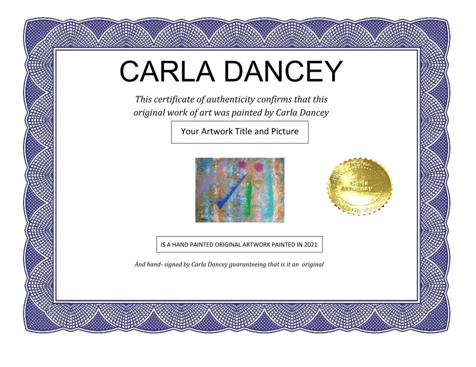 Painting Original Birch Trees Landscape In Sunlight Impressionism Signed Art - Image 4 of 4