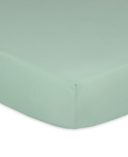 Elephant 4 Pack Print & Solid Microfiber Fitted Crib Sheet Set Green/White/Gray - Picture 5 of 8