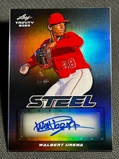 2023 Leaf Trinity STEEL ROOKIE AUTO Walbert Urena 1/15