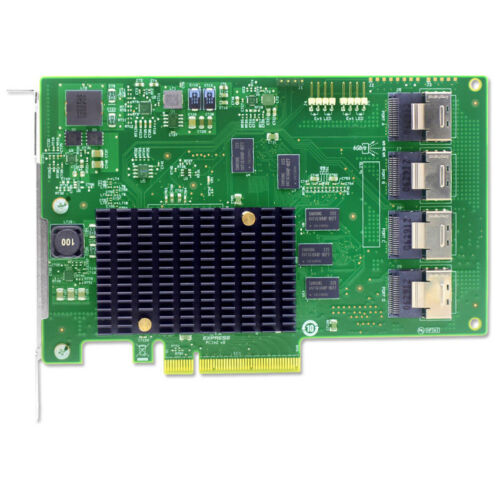 LSI00244 9201-16i PCI-Express 2.0 x8 SATA / SAS Host Bus Adapter Card - Picture 1 of 3