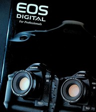 Canon EOS Digital for Professionals Advertising Brochure 2004 Camera