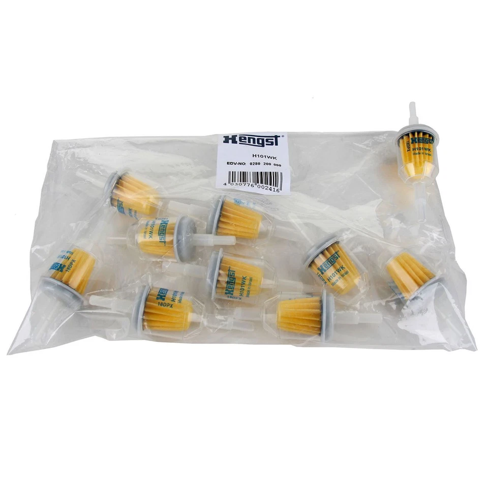 10x HENGST H101WK Kraftstofffilter für CASE DEUTZ FENDT JOHN DEERE MAN STEYR - Bild 2 von 3