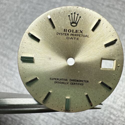 Rolex Date Cadran Tropical 1500 1501 Caliber Automatique 1560 1570 Vintage - Photo 2 sur 4