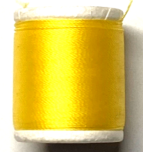 Gudebrod Nylon Thread Yellow Type E 50-Yard Spool Set of 2 - Picture 5 of 10
