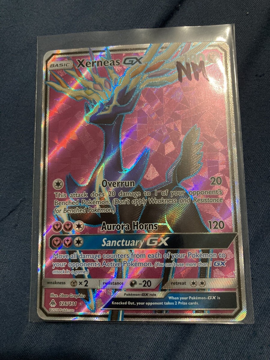 Xerneas GX Full Art FA 126/131 Sun & Moon Forbidden Light NM | eBay