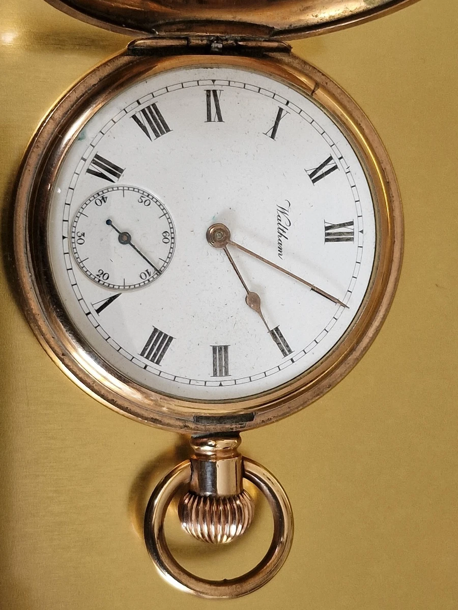Waltham Full Hunter Pocket Watch Pocket Watches with Vintage for