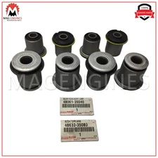 GENUINE OEM FRONT UPPER & LOWER CONTROL ARM BUSHING KIT (8Pcs SET) 4RUNNER