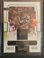 2009-10 Panini Classics Timeless Threads 215/265 DeJuan Blair #187 Rookie RC