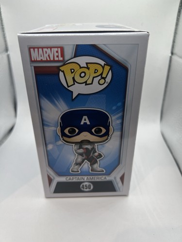 Marvel Funko Pop Captain America (Glow) Avengers Endgame 450 - Picture 4 of 5