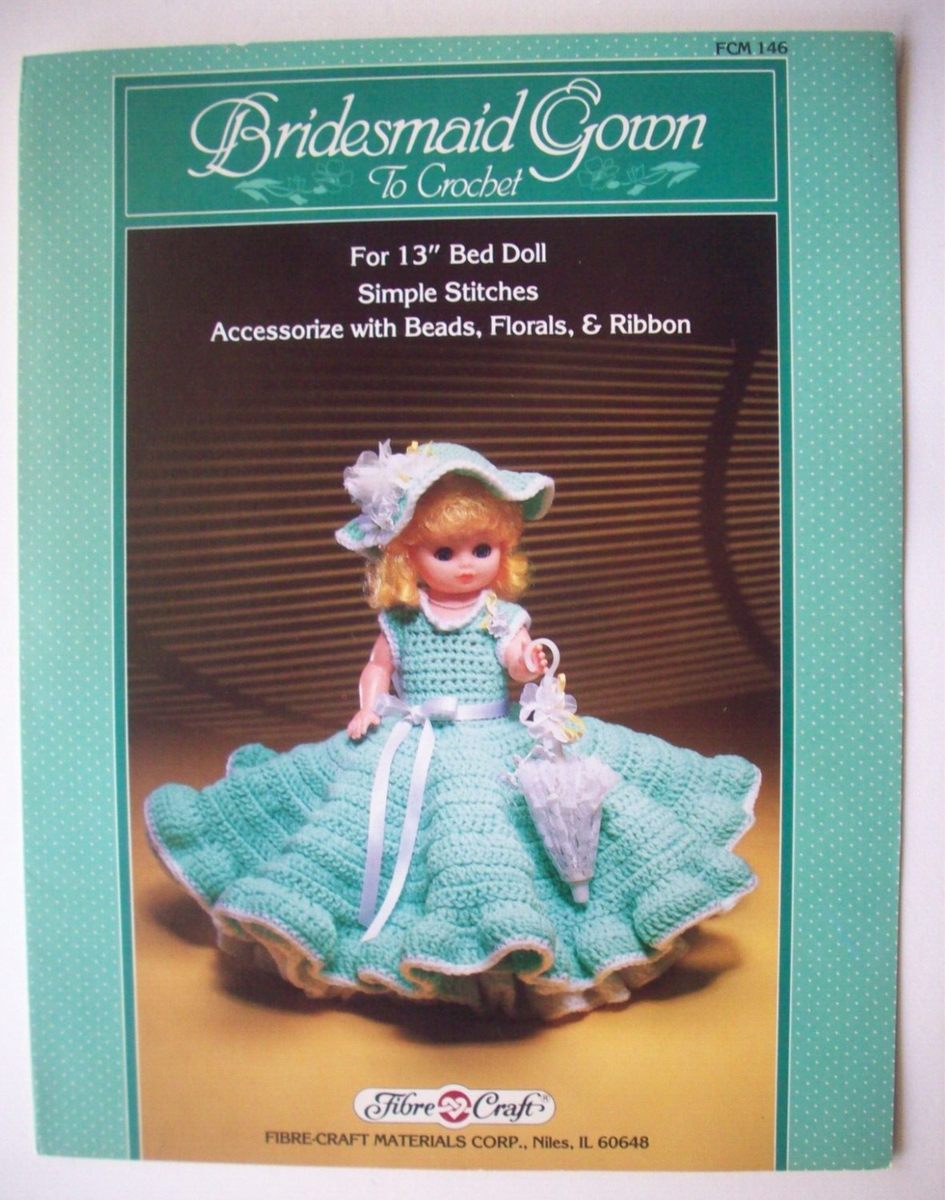 crochet doll dress Little Abbee Granny Square Cardigan Doll Clothes Pattern 18 inch American  Girl® Dolls main image 1