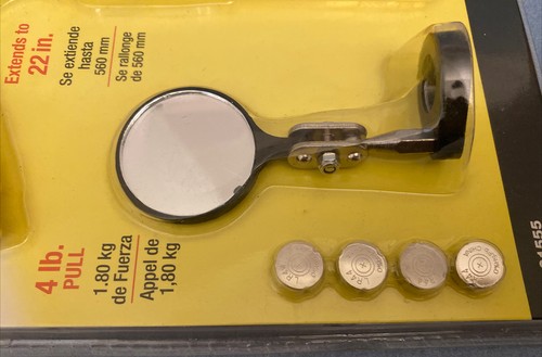 General Tools 91555 Steel Telescope Lighted Magnetic Pickup with Glass Mirror - Picture 5 of 12
