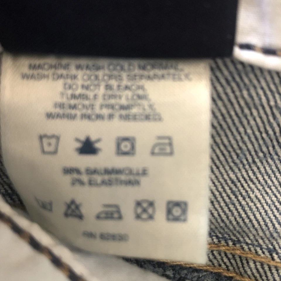 Jeans Lands End Denim Vintage Para Mujer’s 4 Cintura Clásica Calce Original Pierna Bota Foto 3 de 4