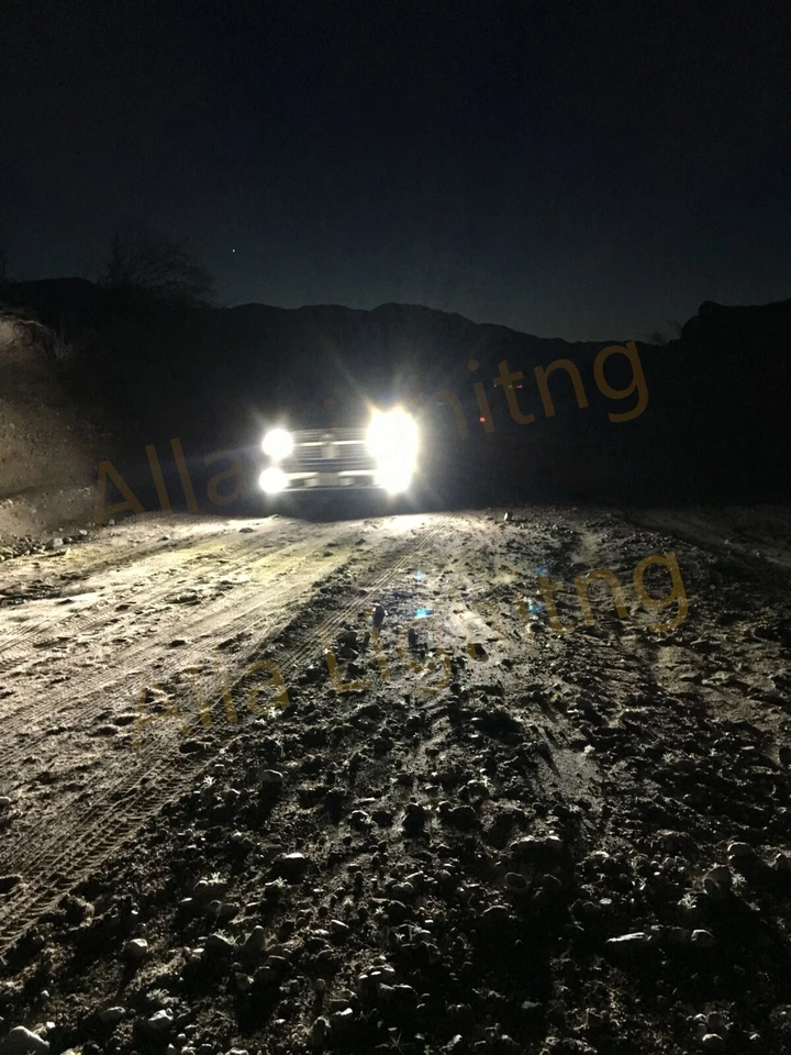 Alla Lighting TXH White LED Headlight Bulbs H1 H7 H8 H9 H11 H16 9005 9006 9012 - Image 2 of 2