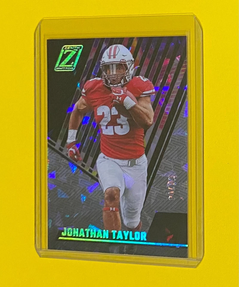 2023 Chronicles Jonathan Taylor ZENITH FOTL CRACKED ICE /11 SSP Wisconsin #22 🔥 - Image 2 of 4