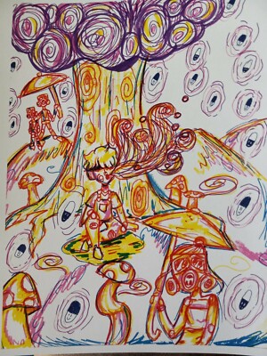 College bound artist, artlaza submission print real art real heart 