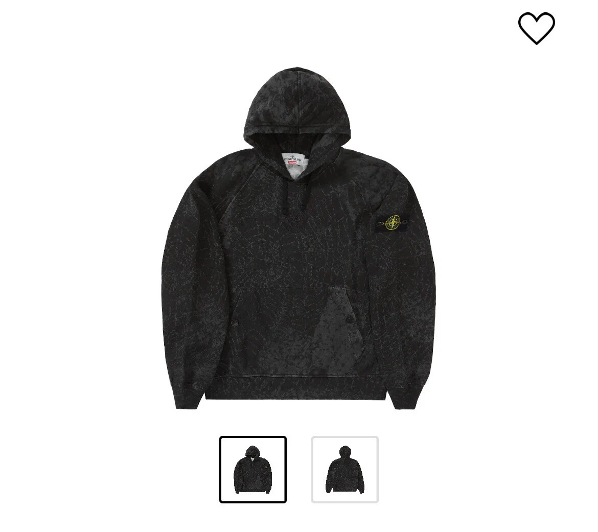 Sweat à capuche Supreme X Stone Island taille S (neuf) envoi rapide