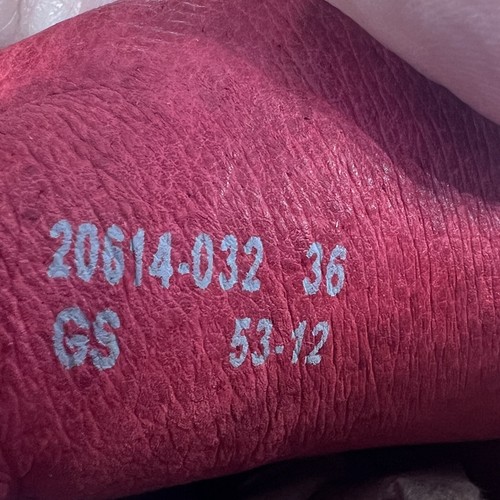 Camper Alicante Peu Senda Leather Sneakers Shoes Minimalist Red EU 36 US 6 UK 4 - 第 10/11 張圖片