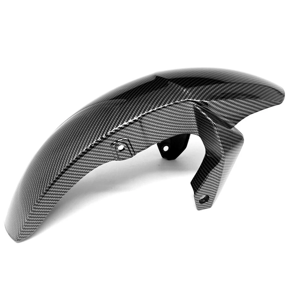 Protector de guardabarros delantero de fibra de carbono para KAWASAKI NINJA650 ER6N 2012-2016 Foto 2 de 4