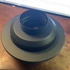 Securite Security Chimneys 6”Secure Temp ASHT Finishing Support W/Coupler 6SFC-1