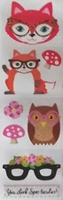 Mrs Grossman`s YOU LOOK SPEC-TACULAR Owl Stickers