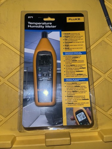 Fluke 971 Temperatur-Feuchtigkeitsmessgerät Quick-Response Kapazitätssensor IAQ