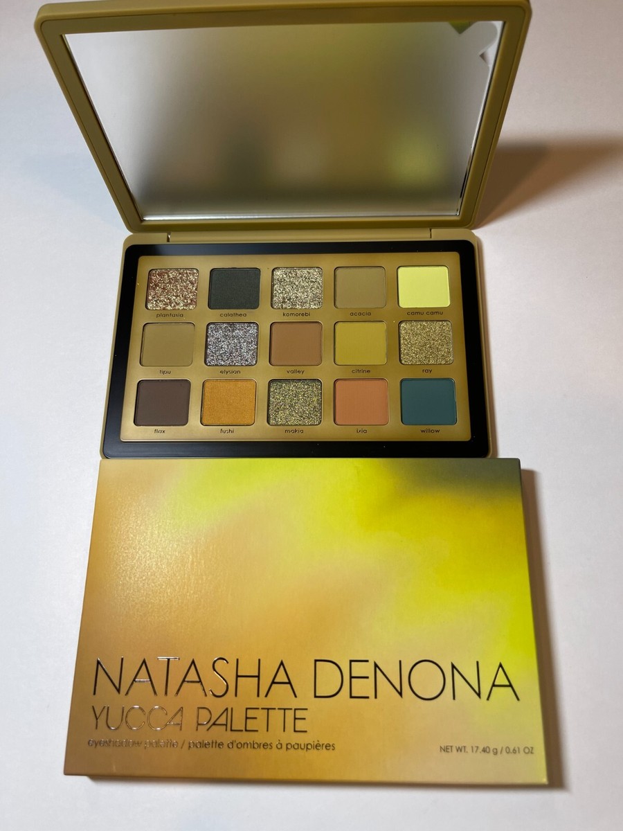 Natasha Denona Yucca Eyeshadow Palette 15 Clrs Matte Glitters