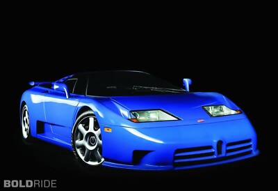 Cars 1994 bugatti eb110 s s supercar Desk Mat Stitched