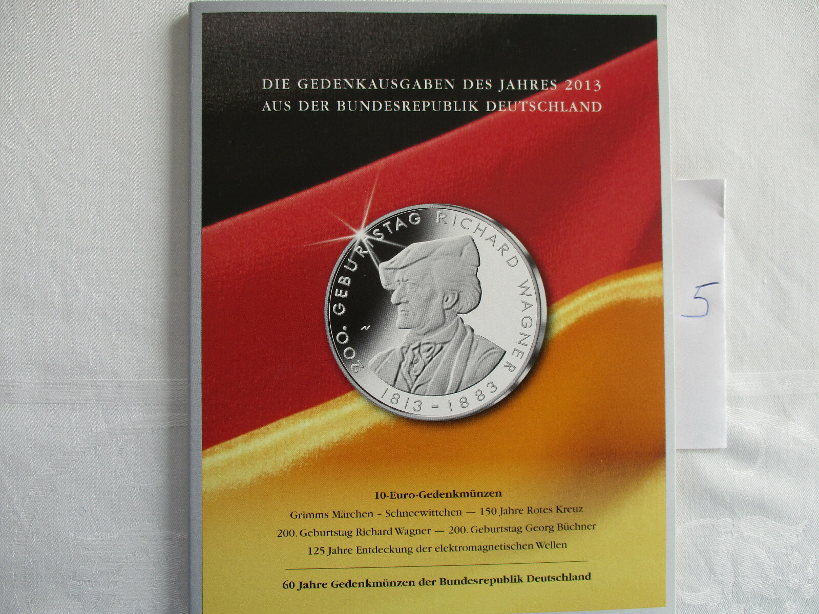 Authentisch Die Funf 10 Euro Gedenkmunzen Des Jahres 2013 Im Mdm Folder Beste Produkt Saidevelopersgroup Com