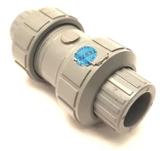Chemtrol MB801U6 Nibco Ball Check Valve, Universal Ends, 1/2" Size, Schedule 80