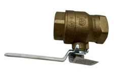 FNW™ THREADED BRASS FULL PORT BALL VALVE X410C FNWX410CJ 1-1/2" 600 WOG
