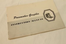 Graflex original instruction book for Pacemaker Graphic 4x5