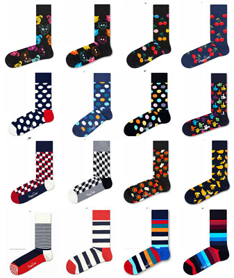 Happy Socks Basic Damen und Herren lustig, bunt und frech