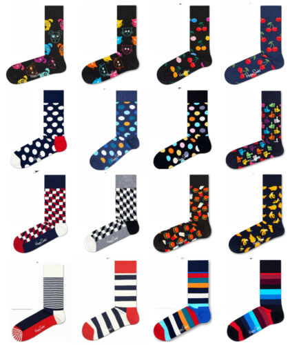 Happy Socks Basic Damen und Herren lustig, bunt und frech - Bild 1 von 33