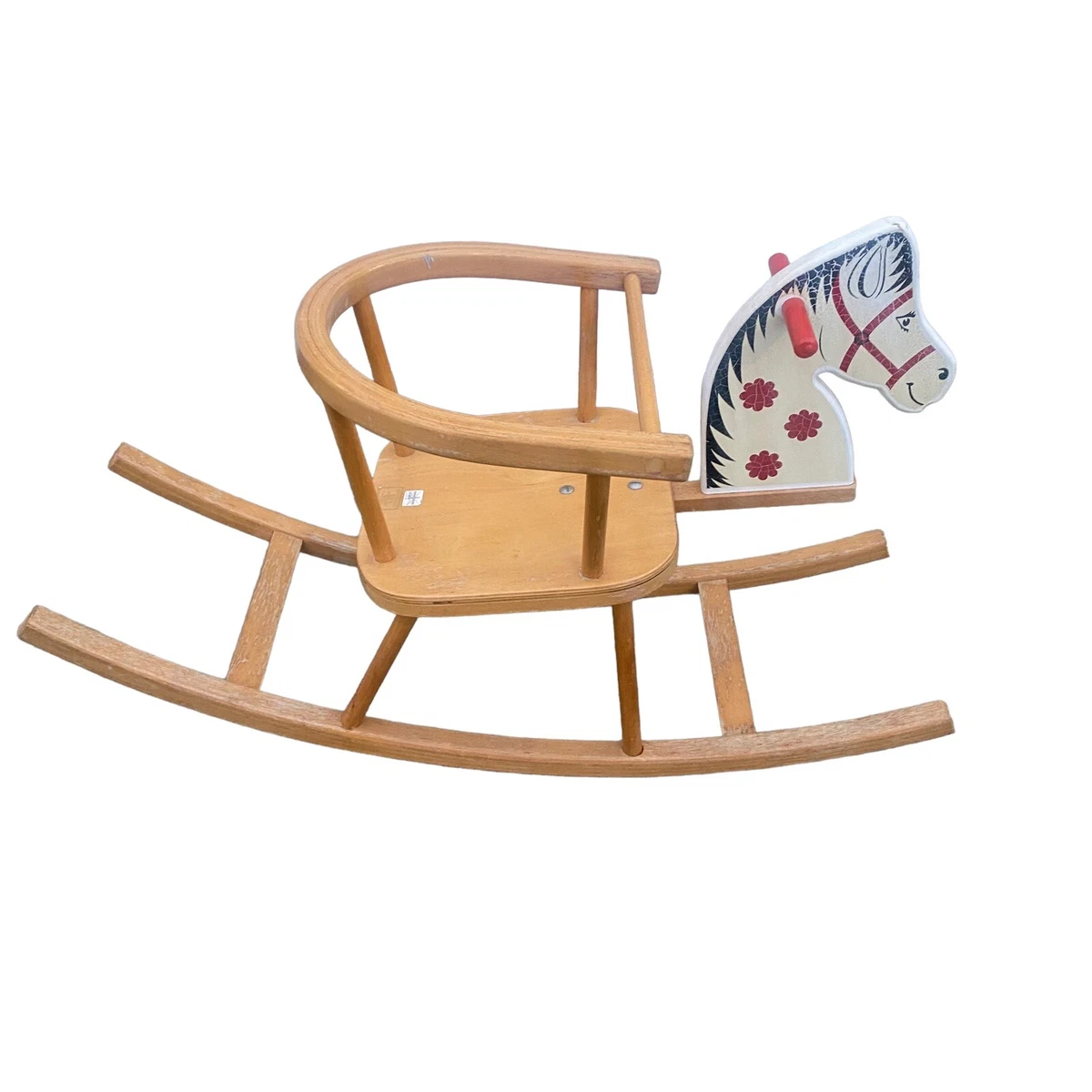 Wooden rocking horse for deals toddlers