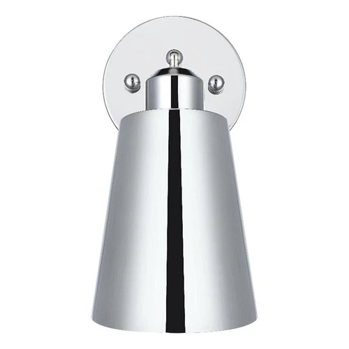 Living District Halycon 5" Wall Sconce In Chrome - Picture 1 of 7