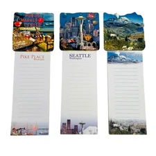 POP IT UP 3D Magnetic Notepad Seattle WA Space Needle Pike Place Mt St Helens